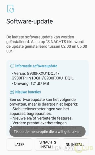Samsung wyda padziernikow aktualizacj zabezpiecze Galaxy S7