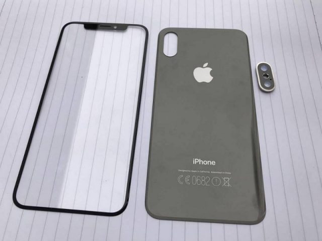 Wycieky zdjcia paneli iPhone 8. Ciekawy design, wielki ekran