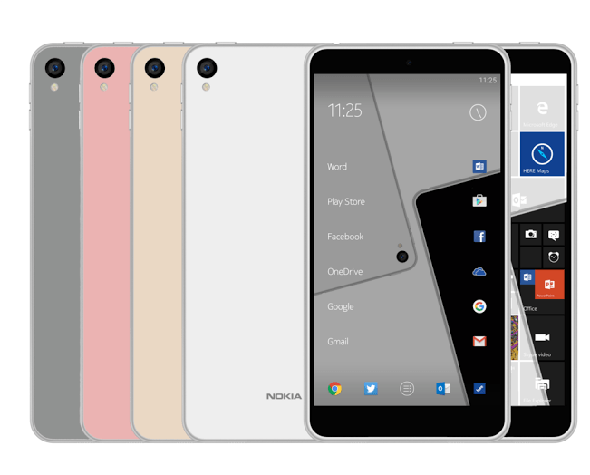 Nokia C1 prawdopodobnie z dwoma systemami operacyjnymi