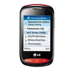 Usu simlocka kodem z telefonu LG Cookie WiFi T310i